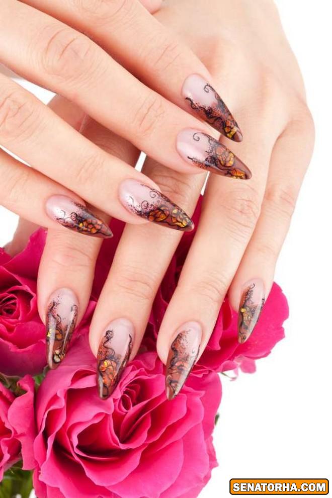 مدل طراحی ناخن 2014