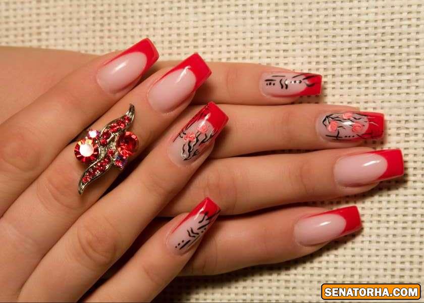 مدل طراحی ناخن 2014