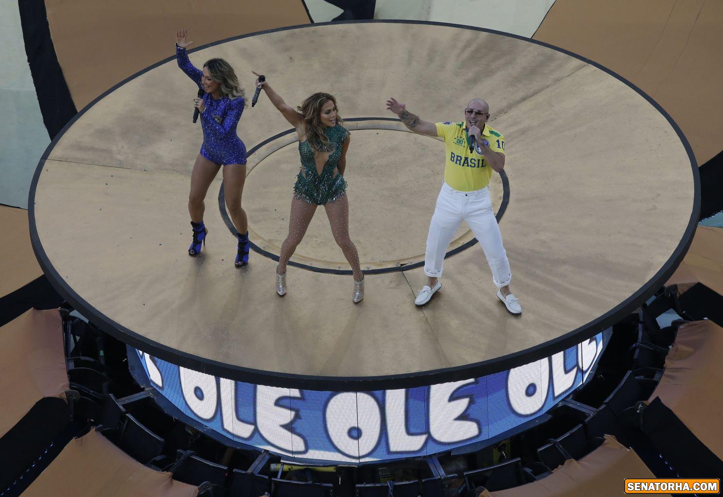 jenifer lopez:J-Lo caught up in 2014 World Cup opening ceremony farce