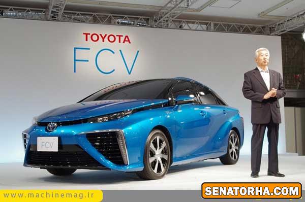 خودروی هیدروژنی تویوتا سال آینده روانه بازار میشود خودروی هیدروژنی تویوتا سال آینده روانه بازار میشود