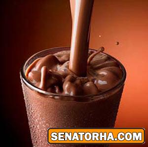 طرز تهیه شیر شکلات