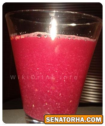 طرز تهیه کوکتل ذغال اخته