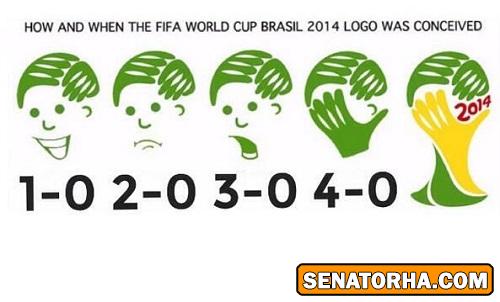 شوخی با شکست سنگین برزیل همچنان ادامه دارد (+گزارش تصویری)