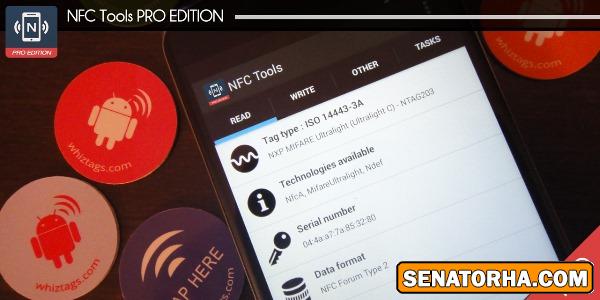 NFC Tools - Pro Edition 1.4 - دانلود نرم افزار مجموعه ابزار های ویرایشی اندروید
