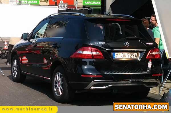 فیس لیفت مرسدس کلاس m شکار عکاسان شد