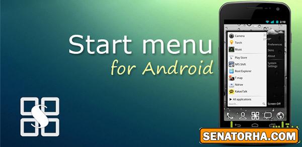 دانلود برنامه استارت منوی اندروید Start menu for Android v1.4.3
