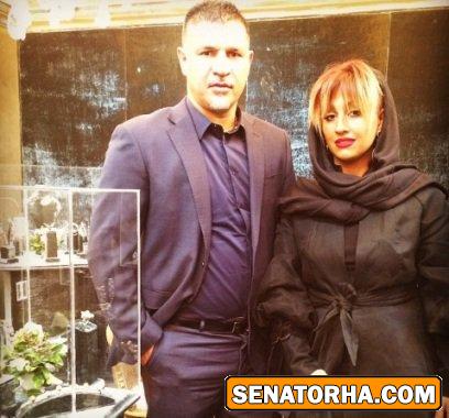 عکس همسر علی دایی در گالری جواهرات الهیه تهران