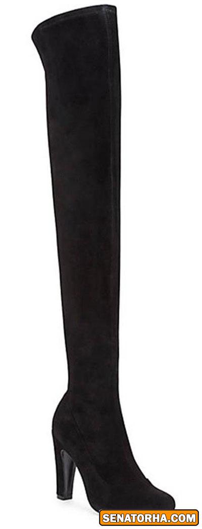 مدل﻿ چکمه بالای زانو ی شیک و زیبا زنانه مدل 2015