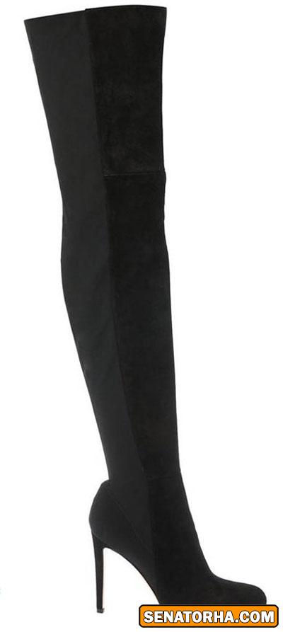 مدل﻿ چکمه بالای زانو ی شیک و زیبا زنانه مدل 2015