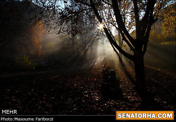 تصاویر  طبیعت پاییزی ارسباران