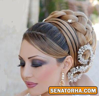 جدیدترین مدل شینیون عروس 2015