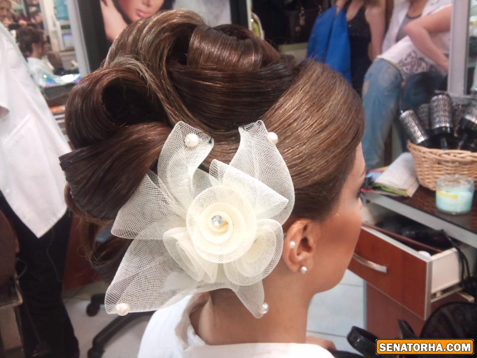 جدیدترین مدل شینیون عروس 2015