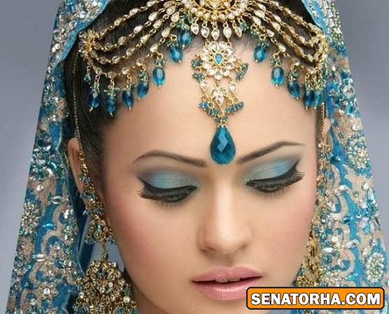 جدیدترین مدل آرایش عروس هندی ۲۰۱۵