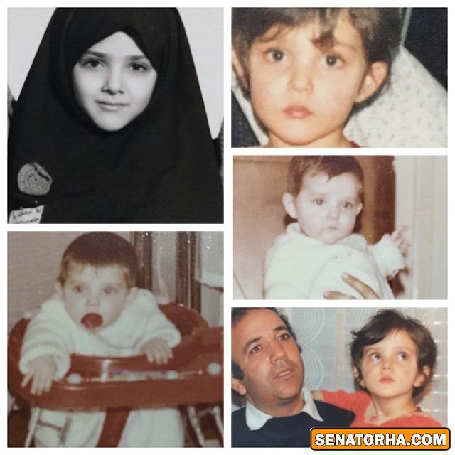 عکسهای جالب کودکی لیلا اوتادی