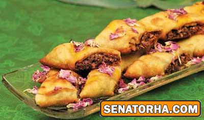 پخت رولت گل سرخ