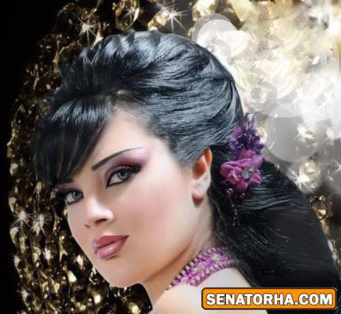 زیباترین مدلهای آرایش عروس عربی 2010