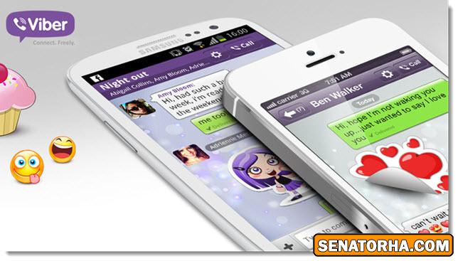 ترفند های وایبر و هک برنامه وایبر