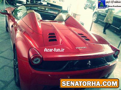 عکس فراری اسپایدر در تبریز  فوق العاده