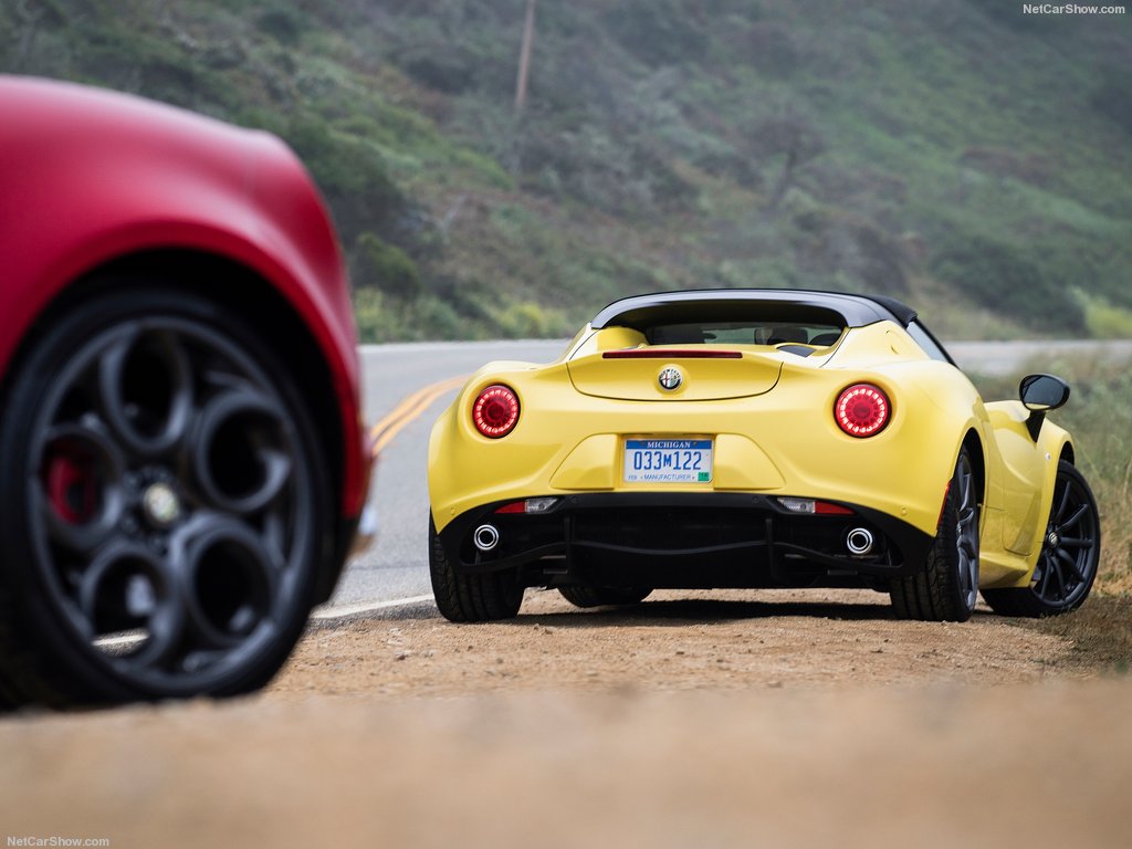 سری عکس های Alfa Romeo 4C Spider 2015