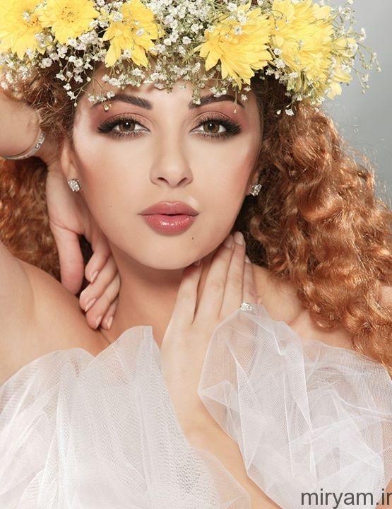 عكسهاي زيباي خواننده  زن لبناني ميريام فارس