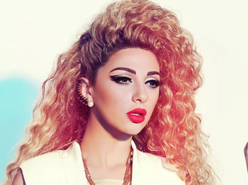 عكسهاي زيباي خواننده  زن لبناني ميريام فارس