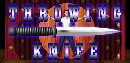 دانلود بازی سرگرم کننده پرتاب چاقو Throwing Knife 2 برای اندروید