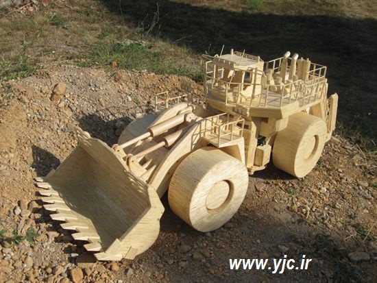 عکس های خودرو با چوب کبریت