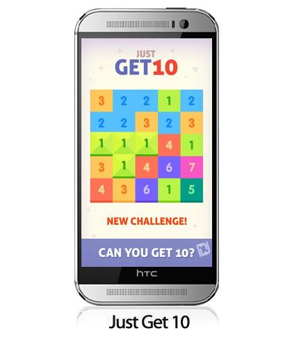 دانلود Just Get 10 - بازی موبایل کاشی های رنگارنگ