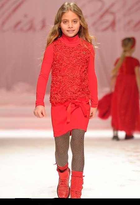 مدل لباس بچه گانه دخترانه از برند Miss Blumarine